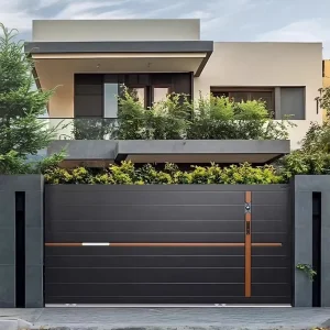 Modern Automatic Electric Sliding Driveway Entrance Fence Gate