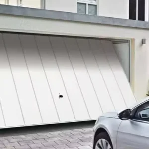 Modern Automatic Flip Overhead One-Piece Tilt Up Garage Door with Waterproof Finished Aluminum Surface