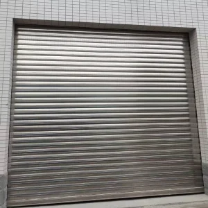 Modern Automatic Roll up Industrial Windproof Stainless Steel Garage Rolling Door