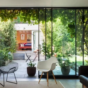Modern Commercial-Grade Powder-Coated Aluminum Entrance Doors