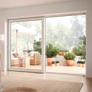 Modern Customizable Double Glazed Sliding Balcony Door Interior Aluminum Alloy Glass Waterproof Feature for Villa Application
