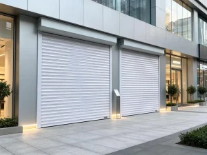 Modern Design Aluminum Roller Shutter Door for Residential House Insulated Vertical Rolling Gate Motorized Roll up Window Kit