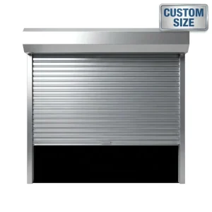 Modern Design Custom Size Electric Steel Fire Rated Rolling Shutter Door Finished Fireproof Roll Up Shutter for Store