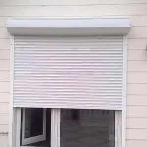 Modern Design Manual Opening Aluminum Alloy Rolling Shutter Door with Thermal Insulation for Villas