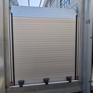 Modern Designed Waterproof Aluminum Alloy Manual Opening Rolling Shutter Door Fire Truck Curtain For Hotel Application Finished
