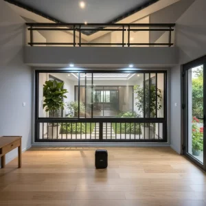 Modern European Design Horizontal Impact Sliding Glass Windows Doors Aluminum Alloy Soundproof Energy Star Hotel Kitchen