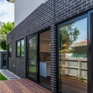 Modern Home Panoramic Sliding Glass Door with Wide Clear View Design, Smooth Track System, Energy Efficient Construction