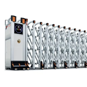 Modern Intelligent Automatic Telescopic Gate Electric Remote Control Sliding Gate for School Community Factory