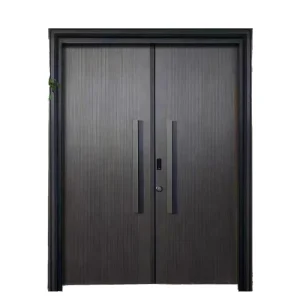 Modern Laser Cut Aluminum Villa Main Entrance Gate Anti Rust Powder Coated Aluminium Front Courtyard Gate