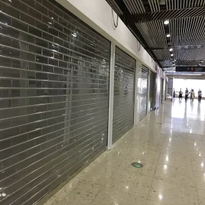 Modern Manual Movable Bi-Folding Glass Door with Aluminum Alloy Roller Shutter and Anti-Theft Feature