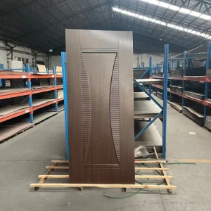 Modern Melamine Door Skin with Custom Texture for Interior Room Doors
