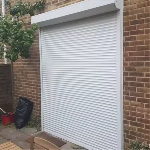 Modern Motorized Aluminum Alloy Security Roller Shutter Door with Fire Prevention for Kitchen Supermarket and Workshop
