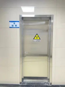Modern Motorized Stainless Steel 2mm Pb 3mm Pb Hospital Airtight Door