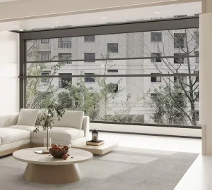 Modern Rural Style Fireproof Door with Window for Apartments Schools and Buildings