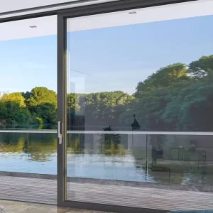 Modern Soundproof Aluminium Sliding Windows with Double Glazing and Windproof Design