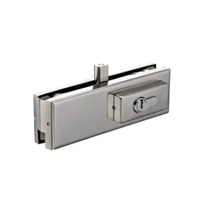 Modern Stainless Steel and Zinc Alloy Frameless Glass Door Accessories with Durable New Patch Fitting Design