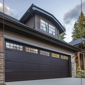 Modern Steel Insulated Automatic High Speed Rolling Garage Door for Home and Villa Use