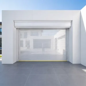 Modern Style Aluminum Alloy Anti-Theft Roll-Up Garage Door for Residential Villa Warehouse Roller Shutter