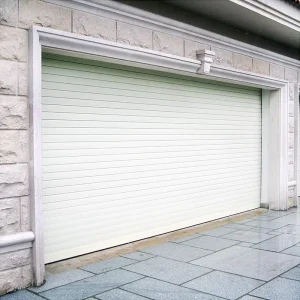 Modern Style Aluminum Roller Shutter Windproof Motorized Interior Rolling Door for Outdoor Application China Supply