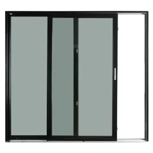 Modern Style Frosted Glass Sliding Pocket Door
