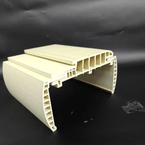 Modern WPC Bedroom Door Frame & Panel Waterproof 45mm Thickness