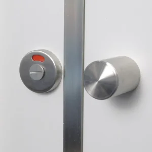 Modern Waterproof SS304 Toilet Partition Door Knob for Hotels