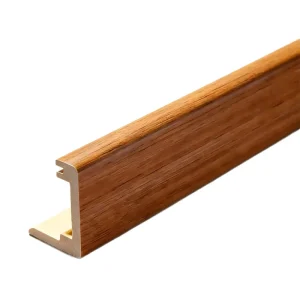 Modern Waterproof Termite Resistant WPC Door Casings Door Frame Line Durable Door Jamb Custom Wood Grain Decoration Projects