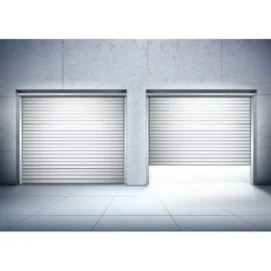 Modern Windproof Waterproof Finished Aluminum Alloy Electric Remote Controlled Rolling Garage Roller Shutter Door