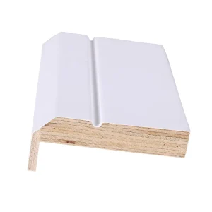 Modern Wooden Paulownia Moulding Door Frame White Primed Decorative Line Waterproof