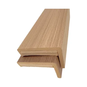 Moisture-Proof Customizable CPL Laminated WPC Door Casing Trim for Interior Door Frames
