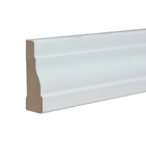 Moisture Resistant White Primed Painted Grade Door Casing Molding
