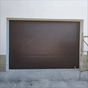 Motorized Aluminum Roller Shutter Door Thermally Insulated Custom for Industrial Residential Garage