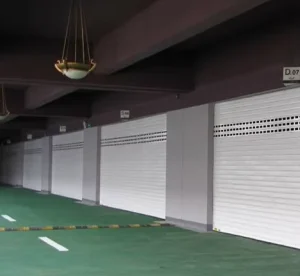 Motorized Industrial Automatic Fire Rated Rolling Shutter Door