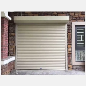 Motorized Roller Shutter Windproof Rolling Door