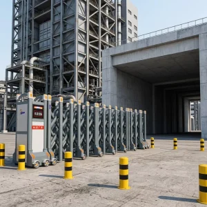 Motorized Stainless Steel Automatic Retractable Electric Telescopic Gate for Outdoor Entrance