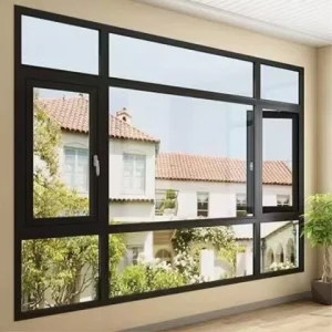 Multi Layer Seepage Proof Aluminum Windows Casement Window for Heavy Rain Prone Residential Buildings
