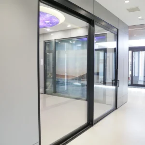 NFRC Aluminum Sliding Doors Hurricane Impact Proof Front Entrance Patio Door Lift and Sliding Doors System Slide Glass Doors