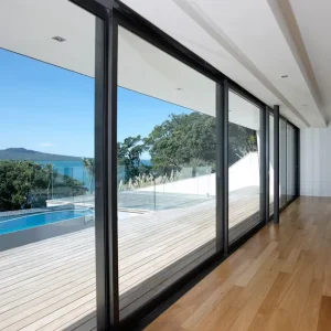 NFRC CE AS2047 Good Quality Barn Triple Sliding Glass Door Bypass Hardware Sliding Door for House