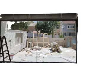 Narrow Frame Double-Glazed Aluminum Sliding Glass Door with Thermal Break