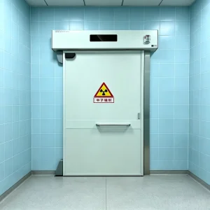 Neutron Radiation Shielding Door with 5% Borated Polyethylene for LINAC Bunkers