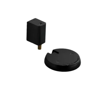 No-Drill Anti-Collision Door Stopper and Push-Pull Door Handle for Bathroom Doors