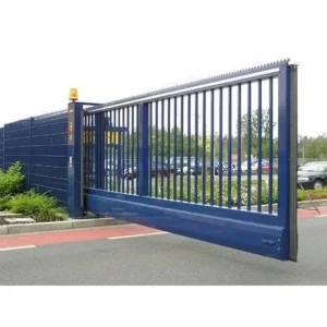 OEM Electric Suspended Automatic Sliding Gate with Keypad and Motor for Industrial Zones