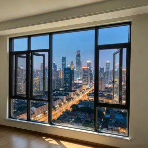 OEM ODM Service Professional Grade Heavy Duty Double Glazing Aluminum Casement Windows with Custom Logo Brand Support