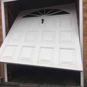 One-Piece Overhead Tilt-Up Aluminum Glass Garage Door, Windproof and Quiet