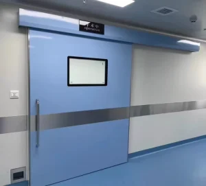Operating Theater Hermetic Sliding Door Airtight Flush Automatic Door for Hospital and Clinic