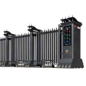 Outdoor Long Fence Telescopic Gate Automatic Retractable Gate for Industrial Parking & School