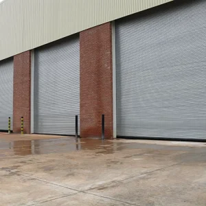 Outdoor Security Waterproof Fire Rated Burglar Proof Rolling Door Shutters