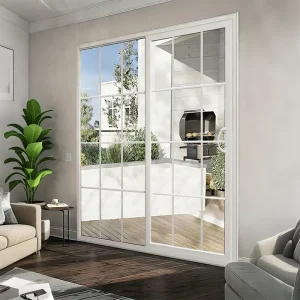 P108 Sliding Vinyl Patio Door for Residential Projects Low Maintenance Easy Installation
