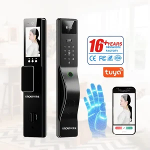 PR09 Smart Lock with 3D Face Recognition and Remote Control