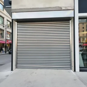 PU Foam Insulated Rolling Shutter Garage Door Weather Resistant